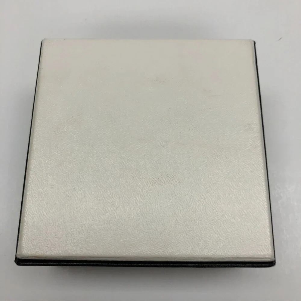 Authentic Chanel Gift Box Black Empty Storage Shopping Small 4.5x4.25x2.25